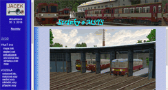 Desktop Screenshot of msts.jacek-modely.cz